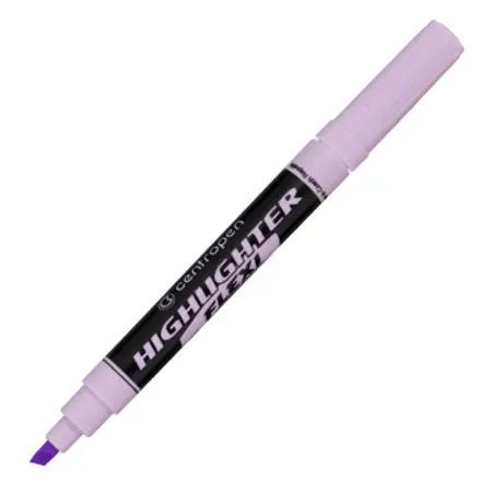 Zvýrazňovač Centropen 8542 pastelová fialová
